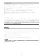 Preview for 5 page of Curtis RCD817 User Manual