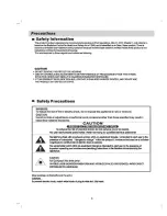 Preview for 4 page of Curtis RCD822-B Operation Manual