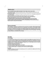 Preview for 5 page of Curtis RCD822-B Operation Manual