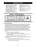 Preview for 3 page of Curtis RCD858 Instruction Manual