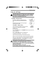 Preview for 12 page of Curtis RCD882 Operating Instructions Manual