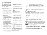 Предварительный просмотр 2 страницы Curtis RDR323 Instruction Manual