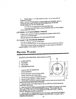 Preview for 9 page of Curtis Shelf System RCD 897 Instruction Manual