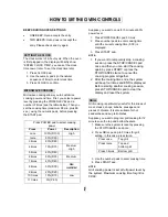 Preview for 8 page of Curtis SUNBEAM SMW5500 Owner'S Manual