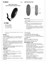 Предварительный просмотр 2 страницы Curtis T-223 Owner'S Manual And Operating Instructions