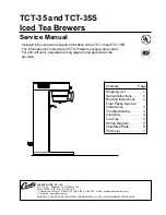 Curtis TCT-35 Service Manual предпросмотр