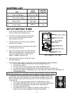 Preview for 2 page of Curtis TCT-35 Service Manual