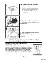 Предварительный просмотр 3 страницы Curtis TCT-35 Service Manual