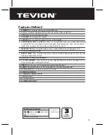 Предварительный просмотр 6 страницы Curtis Tevion IP1527UKT User Manual