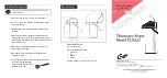 Preview for 1 page of Curtis Thermopro TLXA22 Instructions