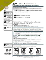 Curtis ThermoPro TP2S Service Manual preview