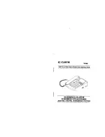 Curtis TID888 Installation And Operaion Instructions preview