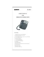 Preview for 1 page of Curtis TID970 User'S Manual And Operating Instructions