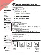 Preview for 2 page of Curtis TLP10 Installation Instructions, Service & Warranty Information