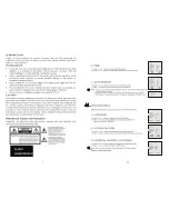 Предварительный просмотр 2 страницы Curtis TV TV1410 Operation Manual