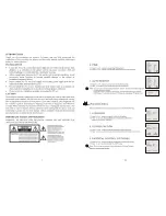 Предварительный просмотр 2 страницы Curtis TV2040 Operation Manual