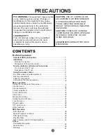 Preview for 2 page of Curtis TVD2000A Owner'S Manual