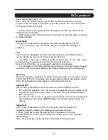 Preview for 22 page of Curtis TVD2011 User Manual