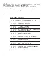 Preview for 2 page of Curtis WB-10-60 Service Manual