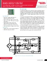 Curtiss-Wright KAD/ADC/129/S2 Manual предпросмотр