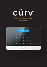 Curv Smart Alarm System Instructions Manual preview