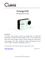 Preview for 1 page of Curve Prestige100 User Manual