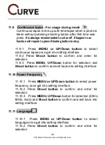 Preview for 28 page of Curve Xtreme 50 User Manual