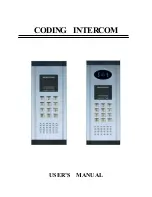 Preview for 1 page of Cusam CS-200BV-1 User Manual