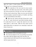 Preview for 10 page of Cusam CS-200Z-1 User Manual