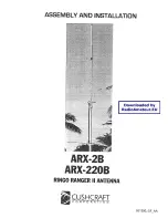 CUSHCRAFT ARX-2B Assembly And Installation Manual preview