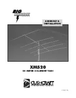 CUSHCRAFT BIG THUNDER XM520 Assembly & Installation preview