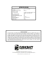 Preview for 8 page of CUSHCRAFT R7000 Assembly And Installation Instructions Manual