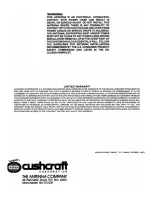 Preview for 6 page of CUSHCRAFT Ringo Ranger ARX-220 Installation Instructions Manual