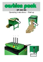 Preview for 5 page of Cushion Pack CP 320 S2i Operating Instructions Manual