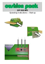 Preview for 5 page of Cushion Pack CP 333 NTi Operating Instructions Manual