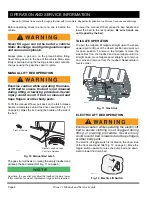 Preview for 24 page of Cushman 2007 COMMANDER 2100 Owner'S Manual And Service Manual