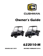 Preview for 1 page of Cushman 2012 Hauler 1200 Owner'S Manual