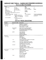 Preview for 6 page of Cushman 22 HP Gas Powered Front Line Service Manual