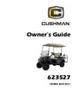 Cushman 622020-FR Owner'S Manual preview