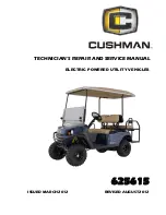 Preview for 1 page of Cushman 625615 Technician'S Repair And Service Manual