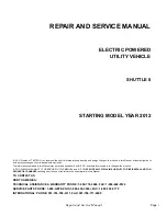 Предварительный просмотр 3 страницы Cushman 632904 Service Manual