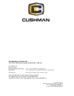 Предварительный просмотр 152 страницы Cushman 632904 Service Manual