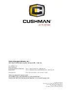 Предварительный просмотр 80 страницы Cushman AC TUG Service & Parts Manual