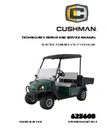 Cushman HAULER 1000 2012 Technician'S Repair And Service Manual preview