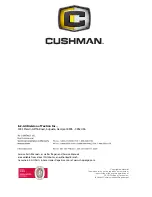 Preview for 226 page of Cushman HAULER 1000 2012 Technician'S Repair And Service Manual