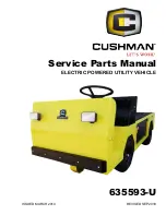 Cushman TITAN HD 36V Service & Parts Manual preview
