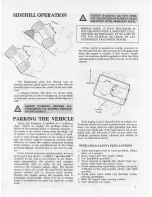 Preview for 13 page of Cushman Trackster 898000 Operator'S Manual