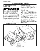 Предварительный просмотр 7 страницы Cushman TURF-TRUCKSTER Service & Repair Manual