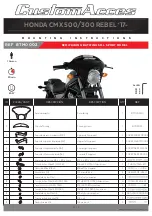 Custom Acces BTM0002 Mounting Instructions preview