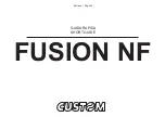 Custom Audio Electronics FUSION NF Short Manual предпросмотр